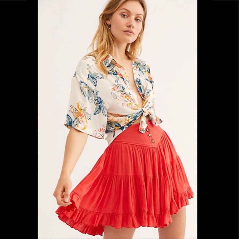 BNWT Free People Anza Skirt Small